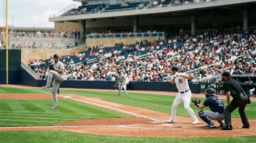 MLB batter waiting in the batter